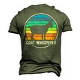 Womens Goat Whisperer Apparel - Funny Goat Men's 3D Print Graphic Crewneck Short Sleeve T-shirt Black