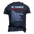 10 Things I Want In My Life Cars More Cars Car Men's 3D T-Shirt Back Print Navy Blue