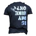 Is My Bike Ok Youth Mens Kids Womens Mountain Biker Men's 3D T-shirt Back Print Navy Blue