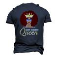 Cape Verdean Queen Cape Verdean Men's 3D T-Shirt Back Print Navy Blue