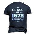 Class Of 1972 Reunion Class Of 72 Reunion 1972 Class Reunion Men's 3D T-Shirt Back Print Navy Blue
