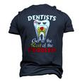 Dentist Root Canal Problem Quote Pun Humor Men's 3D T-Shirt Back Print Navy Blue