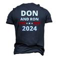 Don And Ron 2024 &8211 Make America Florida Republican Election Men's 3D T-Shirt Back Print Navy Blue