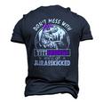Don&8217T Mess With Titisaurus You&8217Ll Get Jurasskicked Titi Men's 3D T-Shirt Back Print Navy Blue