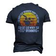You Don&8217T Stop Drumming When You Get Old Drummer Men's 3D T-Shirt Back Print Navy Blue