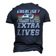 Extra Lives Funny Video Game Controller Retro Gamer Boys  V10 Men's 3D Print Graphic Crewneck Short Sleeve T-shirt Navy Blue
