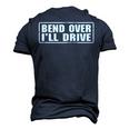 Ill Drive Men's 3D T-shirt Back Print Navy Blue