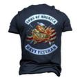 Son Of America - Navy Veteran Men's 3D Print Graphic Crewneck Short Sleeve T-shirt Navy Blue