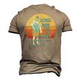 Beach Better Have My Money Retro Sunset Men's 3D T-Shirt Back Print Khaki
