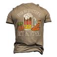 For Schnitzel My Nitzel Funny Oktoberfest German Beer Wurst  Men's T-shirt 3D Print Graphic Crewneck Short Sleeve Back Print Khaki