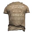 Its Not What You Ride But That You Ride Men's 3D T-shirt Back Print Khaki