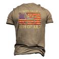 Joe Biden Happy Falling Off Bicycle Biden Bike 4Th Of July Men's 3D T-Shirt Back Print Khaki