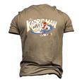 The Kadri Man Can Hockey Player Men's 3D T-Shirt Back Print Khaki