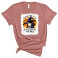 Bleached Good Witch Just Kidding Im Bad Halloween Witch Unisex Crewneck Soft Tee Heather Mauve