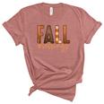 Fall Blessing Funny Gift Women's Short Sleeve T-shirt Unisex Crewneck Soft Tee Heather Mauve