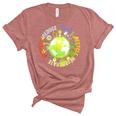 Love World Earth Day 2022  Mother Earth Day Everyday  V2 Women's Short Sleeve T-shirt Unisex Crewneck Soft Tee Heather Mauve