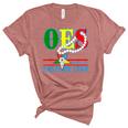 Oes Star Necklace Order Of The Eastern Star Mothers Day Women's Short Sleeve T-shirt Unisex Crewneck Soft Tee Heather Mauve