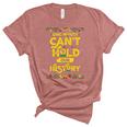 One Month Cant Hold Our History African Black History Month Women's Short Sleeve T-shirt Unisex Crewneck Soft Tee Heather Mauve