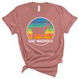 Womens Goat Whisperer Apparel - Funny Goat Unisex Crewneck Soft Tee Heather Mauve