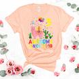 3Rd Birthday Llama Llamazing Awesome Since 2019 3 Year Old Women's Short Sleeve T-shirt Unisex Crewneck Soft Tee Heather Peach 3Rd Birthday Llama Llamazing Awesome Since 2019 3 Year Old Women's Short Sleeve T-shirt Unisex Crewneck Soft Tee Heather Peach