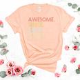 40Th Birthday Party 40 Years Old Awesome Since July 1982 Unisex Crewneck Soft Tee Heather Peach