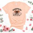Fall Yall Pumpkin Spice And Everything Nice Women's Short Sleeve T-shirt Unisex Crewneck Soft Tee Heather Peach