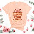 Funny Carnival Event Staff Circus Theme Quote Carnival Unisex Crewneck Soft Tee Heather Peach