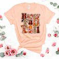 Happy Fall Yall Autumn Vibes Halloween For Autumn Lovers  Women's Short Sleeve T-shirt Unisex Crewneck Soft Tee Heather Peach