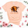 I Smell Children Funny Halloween Witches Costume Unisex Crewneck Soft Tee Heather Peach