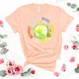 Love World Earth Day 2022  Mother Earth Day Everyday  V2 Women's Short Sleeve T-shirt Unisex Crewneck Soft Tee Heather Peach