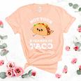 Not Your Breakfast Taco We Are Not Tacos Mexican Food Unisex Crewneck Soft Tee Heather Peach