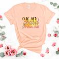Oh My Gourd I Love Fall V2 Women's Short Sleeve T-shirt Unisex Crewneck Soft Tee Heather Peach