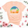 Womens Goat Whisperer Apparel - Funny Goat Unisex Crewneck Soft Tee Heather Peach