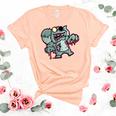 Zombie Koala Bear | Funny Halloween Gift For Zoo Lovers Unisex Crewneck Soft Tee Heather Peach