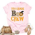 5Th Grade Teacher Boo Crew Halloween 5Th Grade Teacher Unisex Crewneck Soft Tee Light Pink