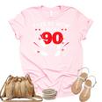 90Th Birthday Bowling Lover 90 Years Old Bday Unisex Crewneck Soft Tee Light Pink