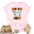 Boo Boo Crew Funny Cute Halloween Nurse Gifts Unisex Crewneck Soft Tee Light Pink