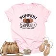 Fall Yall Pumpkin Spice And Everything Nice Women's Short Sleeve T-shirt Unisex Crewneck Soft Tee Light Pink