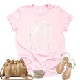 Good Witch Funny Halloween Party Couples Costume Unisex Crewneck Soft Tee Light Pink