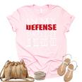 In My Defense I Was Left Unsupervised Funny  Women's Short Sleeve T-shirt Unisex Crewneck Soft Tee Light Pink