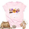 Kids Im Just Here For The Candy Halloween Cute Lollipop Sweets Women's Short Sleeve T-shirt Unisex Crewneck Soft Tee Light Pink Kids Im Just Here For The Candy Halloween Cute Lollipop Sweets Women's Short Sleeve T-shirt Unisex Crewneck Soft Tee Light Pink