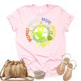 Love World Earth Day 2022  Mother Earth Day Everyday  V2 Women's Short Sleeve T-shirt Unisex Crewneck Soft Tee Light Pink