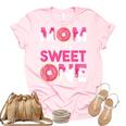 Mother Mama Mommy Family Matching Mom Of The Sweet One  Unisex Crewneck Soft Tee Light Pink