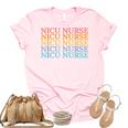Nicu Nurse Neonatal Labor Intensive Care Unit Nurse V2 Unisex Crewneck Soft Tee Light Pink
