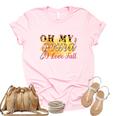Oh My Gourd I Love Fall V2 Women's Short Sleeve T-shirt Unisex Crewneck Soft Tee Light Pink