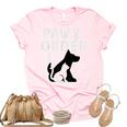 Paw And Order Special Feline Unit Pets Training Dog And Cat Unisex Crewneck Soft Tee Light Pink