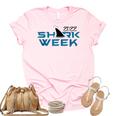 Shark 2022 Week Passion For Shark Men Women Unisex Crewneck Soft Tee Light Pink