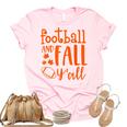 Vintage Fall Yall Halloween Funny Football And Fall Yall Unisex Crewneck Soft Tee Light Pink