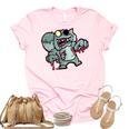 Zombie Koala Bear | Funny Halloween Gift For Zoo Lovers Unisex Crewneck Soft Tee Light Pink