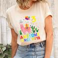 3Rd Birthday Llama Llamazing Awesome Since 2019 3 Year Old Women's Short Sleeve T-shirt Unisex Crewneck Soft Tee Natural 3Rd Birthday Llama Llamazing Awesome Since 2019 3 Year Old Women's Short Sleeve T-shirt Unisex Crewneck Soft Tee Natural